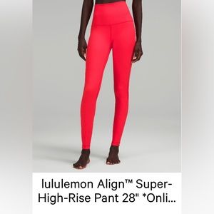 Sz 6 Super High Rise Align Pants